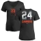 Women's Miguel Cabrera Midnight Mascot V-Neck T-Shirt - Black