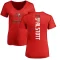 Women's Mike Alstott Backer Slim Fit T-Shirt - Red