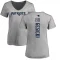 Women's Mike Gesicki Backer V-Neck T-Shirt - Ash