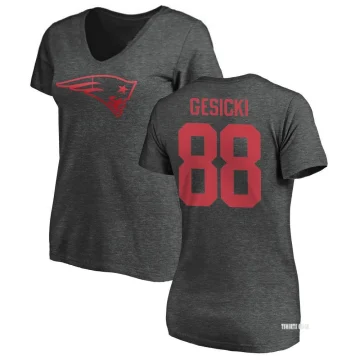 Mike Gesicki Name & Number Game Day V-Neck T-Shirt - Navy - Tshirtsedge