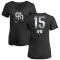 Women's Mike Ivie Midnight Mascot V-Neck T-Shirt - Black