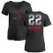 Women's Mike Matheny Midnight Mascot V-Neck T-Shirt - Black