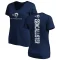 Women's Mike McAllister Backer Slim Fit T-Shirt - Navy