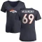 Women's Mike McGlinchey Name & Number Slim Fit T-Shirt - Navy