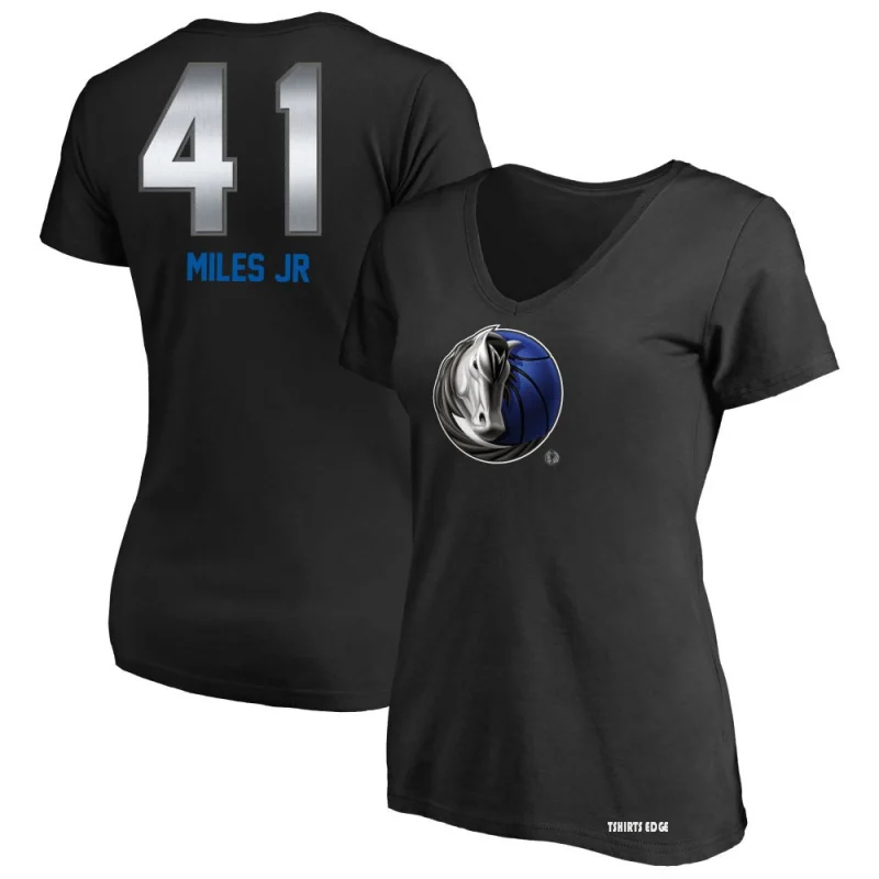 Women's Mike White Midnight Mascot T-Shirt - Black - Tshirtsedge