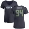 Women's Mike Morris Name & Number Slim Fit T-Shirt - Navy