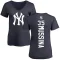 Women's Mike Mussina Backer Slim Fit T-Shirt - Navy