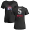 Women's Mike Napoli Midnight Mascot V-Neck T-Shirt - Black