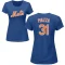 Women's Mike Piazza Name & Number T-Shirt - Royal