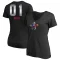 Women's Mike Scott Midnight Mascot T-Shirt - Black