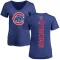 Women's Mike Tauchman Backer Slim Fit T-Shirt - Royal