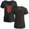 Women's Mike Yastrzemski Backer Slim Fit T-Shirt - Black