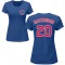 Women's Miles Mastrobuoni Name & Number T-Shirt - Royal