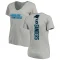 Women's Miles Sanders Backer V-Neck T-Shirt - Ash