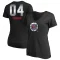 Women's Milos Teodosic Midnight Mascot T-Shirt - Black