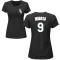 Women's Minnie Minoso Name & Number T-Shirt - Black