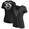 Women's Mirza Teletovic Midnight Mascot T-Shirt - Black