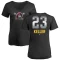 Women's Mitch Keller Midnight Mascot V-Neck T-Shirt - Black