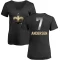 Women's Morten Andersen Midnight Mascot T-Shirt - Black