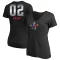 Women's Moses Malone Midnight Mascot T-Shirt - Black