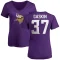 Women's Myles Gaskin Name & Number Slim Fit T-Shirt - Purple