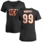 Women's Myles Murphy Name & Number Slim Fit T-Shirt - Black