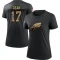 Women's Nakobe Dean 2020 Salute To Service Performance T-Shirt - Black