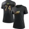 Women's Ndamukong Suh 2020 Salute To Service Performance T-Shirt - Black