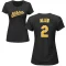 Women's Nick Allen Name & Number T-Shirt - Black