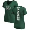 Women's Nick Mangold Backer Slim Fit T-Shirt - Green