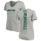 Women's Nick Mangold Backer V-Neck T-Shirt - Ash