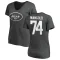 Women's Nick Mangold One Color T-Shirt - Ash