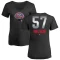 Women's Nick Nelson Midnight Mascot V-Neck T-Shirt - Black