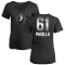 Women's Nick Padilla Midnight Mascot V-Neck T-Shirt - Black