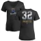 Women's Nick Pratto Midnight Mascot V-Neck T-Shirt - Black