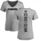 Women's Nickell Robey-Coleman Backer V-Neck T-Shirt - Ash