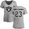 Women's Nickell Robey-Coleman Name & Number Slim Fit T-Shirt - Ash