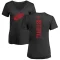 Women's Niklas Kronwall One Color Backer T-Shirt - Black