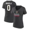 Women's Niko Mikkola Heather 2023 Eastern Conference Champions V-Neck T-Shirt - Charcoal