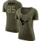 Women's Noah Brown Legend Salute to Service Scoop Neck T-Shirt - Olive