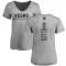 Women's Noah Ellis Backer Slim Fit V-Neck T-Shirt - Heathered Gray