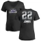 Women's Nolan Jones Midnight Mascot V-Neck T-Shirt - Black