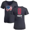 Women's Nolan Maier Name and Number Banner Wave V-Neck T-Shirt - Navy