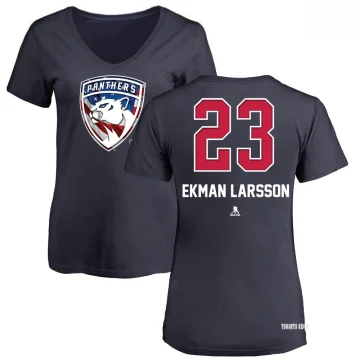 Oliver Ekman-Larsson 2023 Stanley Cup Final T-Shirt - White - Tshirtsedge