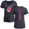 Women's Omar Vizquel Backer Slim Fit T-Shirt - Navy