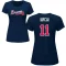 Women's Orlando Arcia Name & Number T-Shirt - Navy