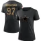 Women's Osa Odighizuwa 2020 Salute To Service Performance T-Shirt - Black