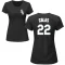 Women's Oscar Colas Name & Number T-Shirt - Black