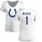 Women's Pat McAfee Name & Number Slim Fit T-Shirt - White