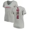 Women's Pat Tillman Backer V-Neck T-Shirt - Ash